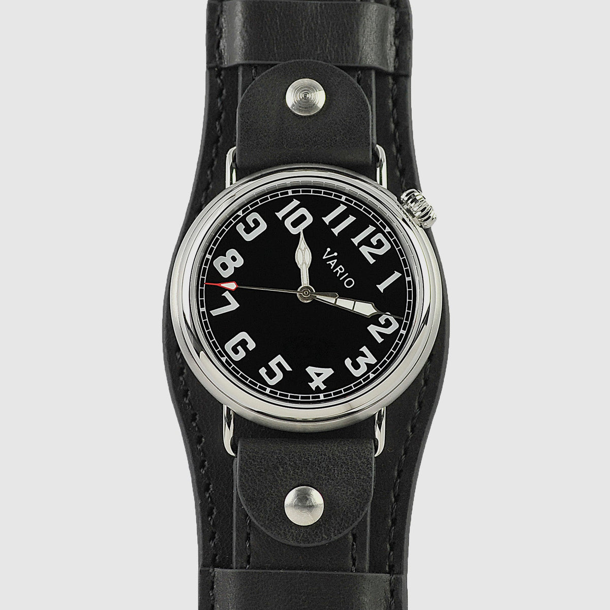 Vario 1918 Pilot Black Dial White Lume