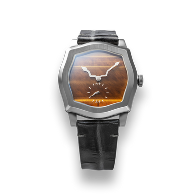 Feynman Q - Tiger's Eye Steel