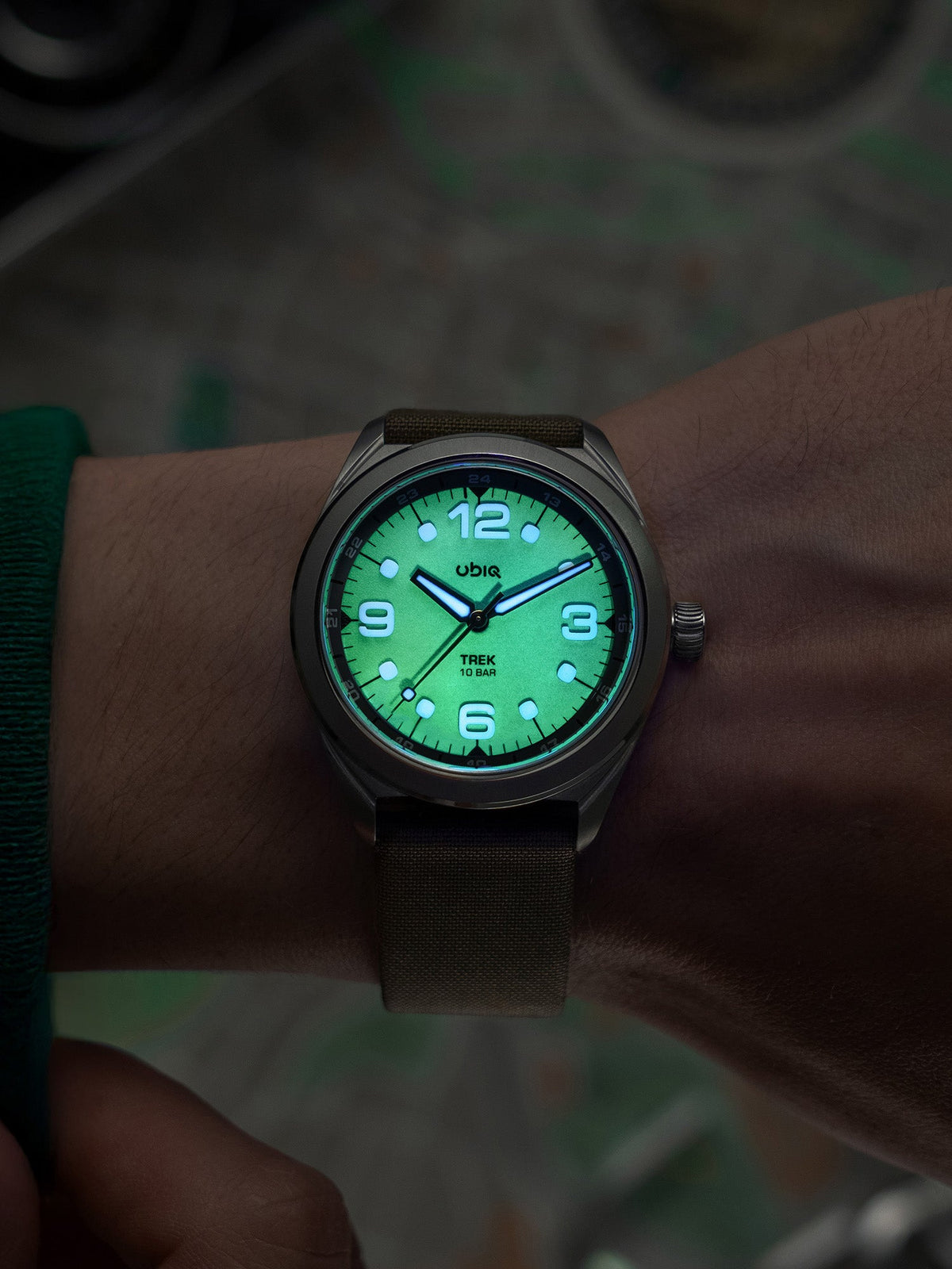 UBIQ Watches TREK REEFGLOW Seiko VH31