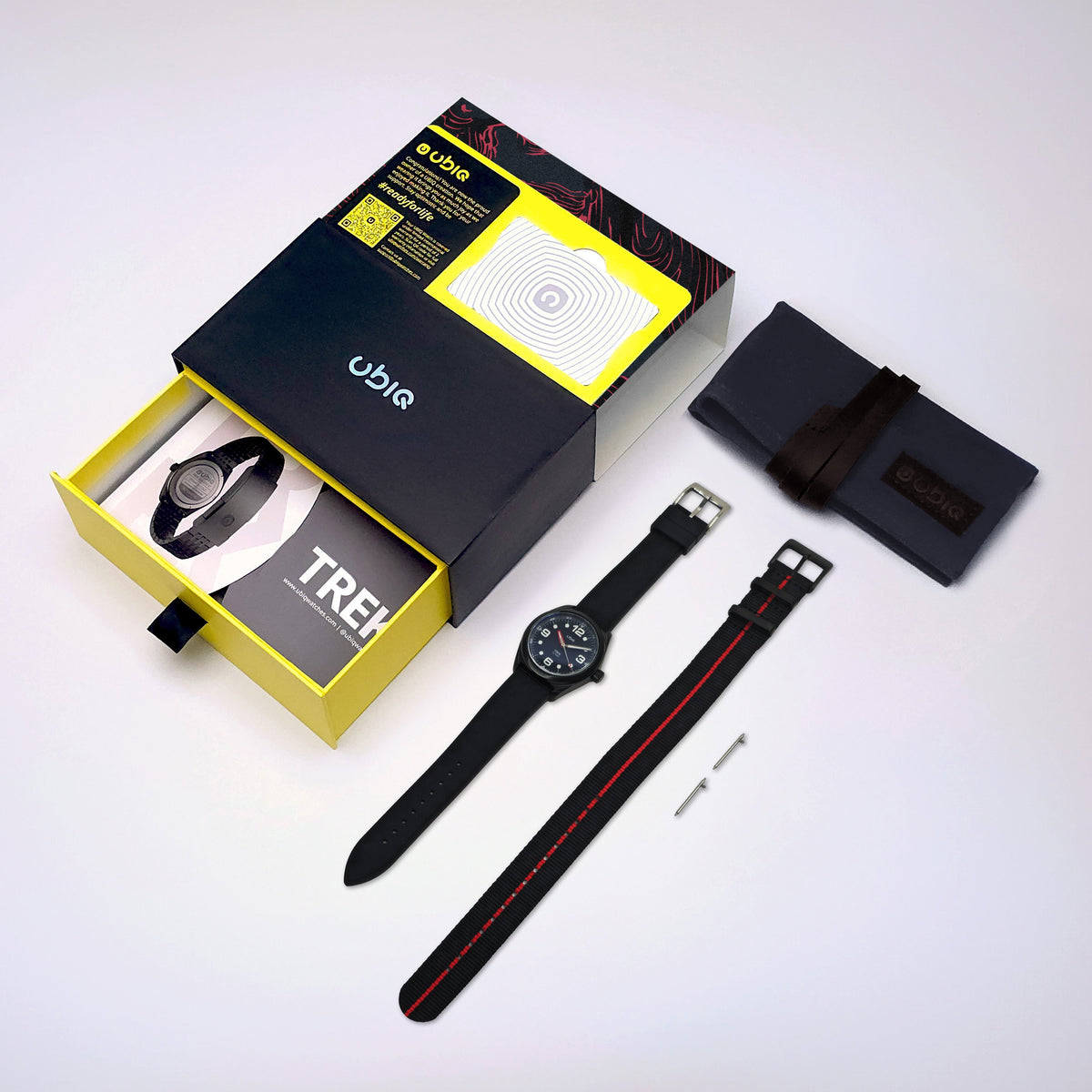 UBIQ Watches TREK COREBLACK Seiko VH31