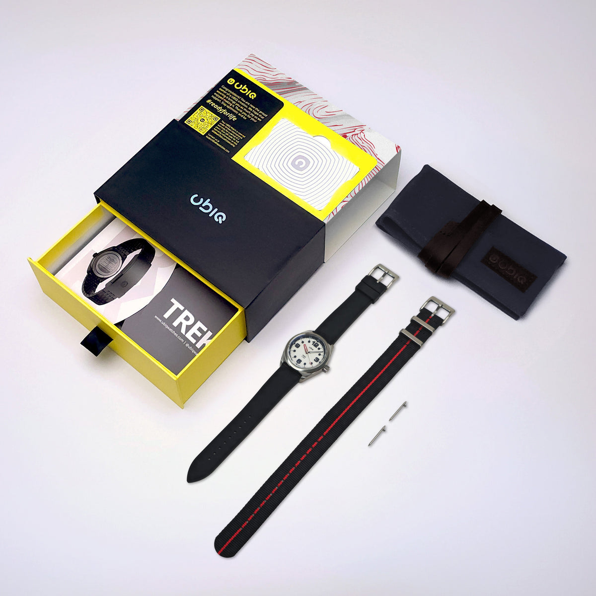 UBIQ Watches TREK COREWHITE VH31