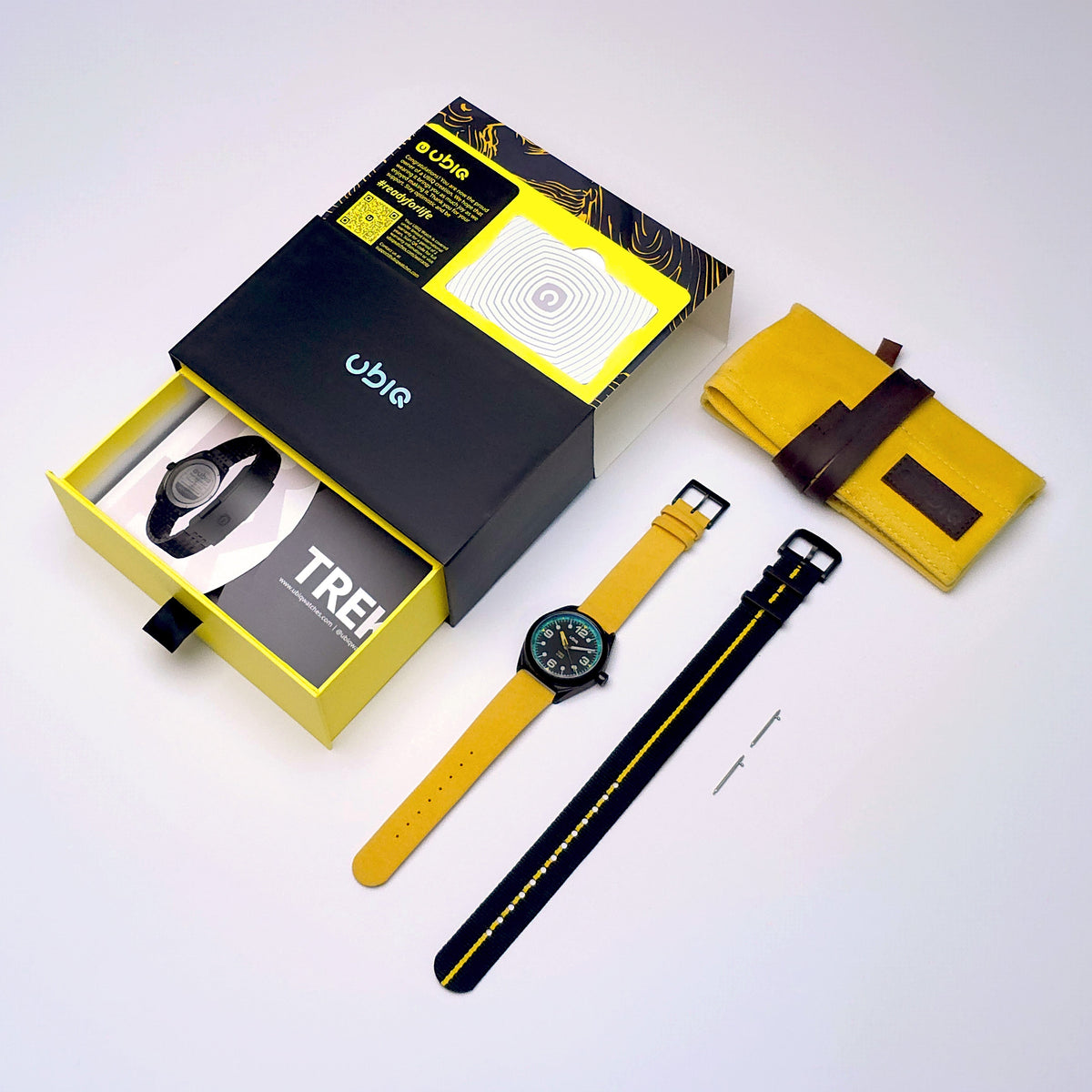 UBIQ Watches TREK BLACKMINT Miyota 9039