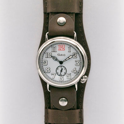 Vario 1918 Trench White Dial White Lume