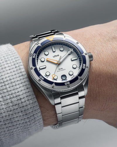 UBIQ Watches DUAL NAVYSILVER Miyota 9015