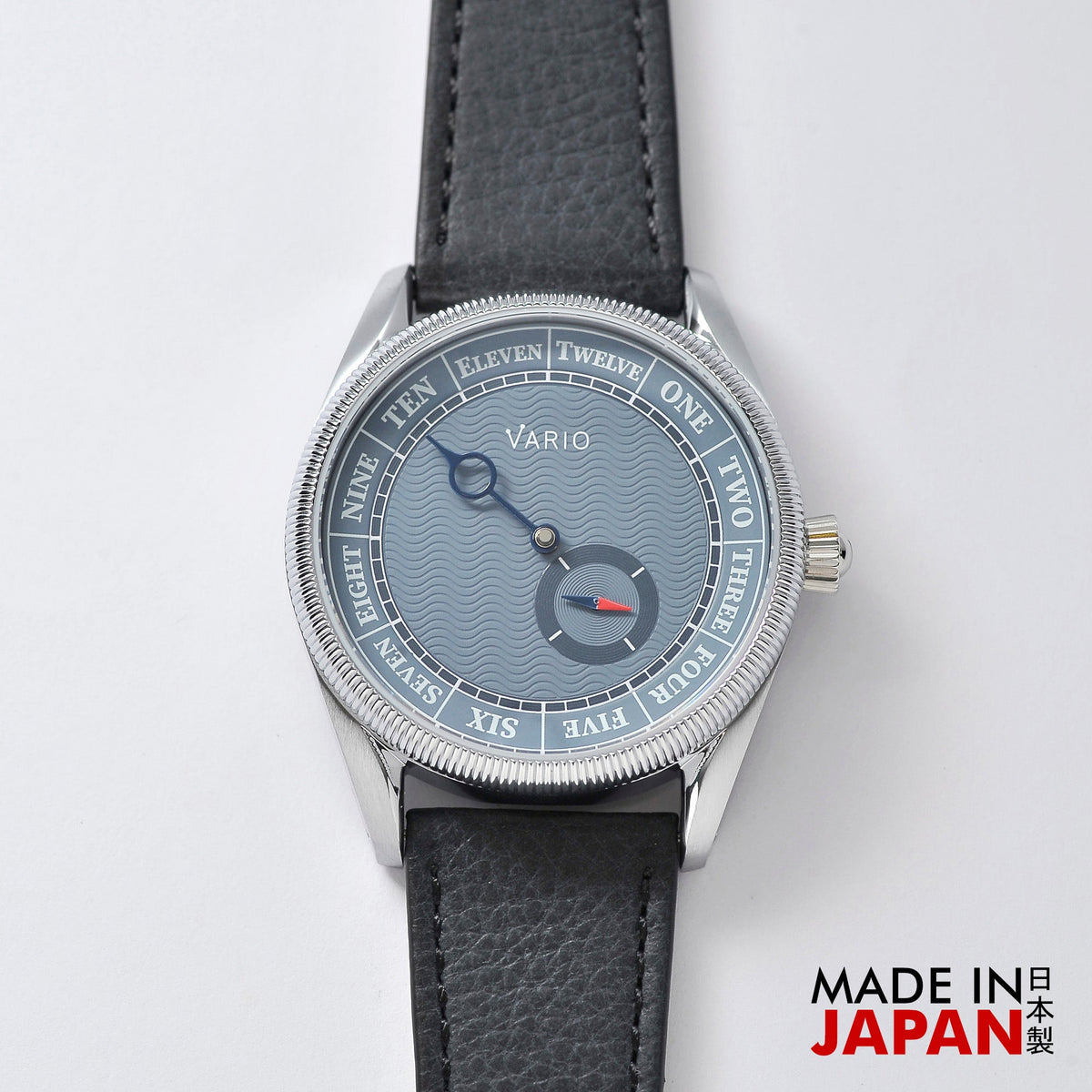 Vario NAVI Single Hand Storm Grey Small Seconds Compass
