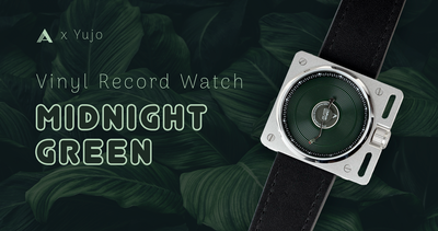 AndoAndoAndo Vinyl Record Quartz - Midnight Green
