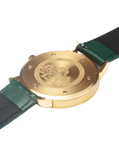 Melbourne Watch Company Flinders Heritage - Green & Gold