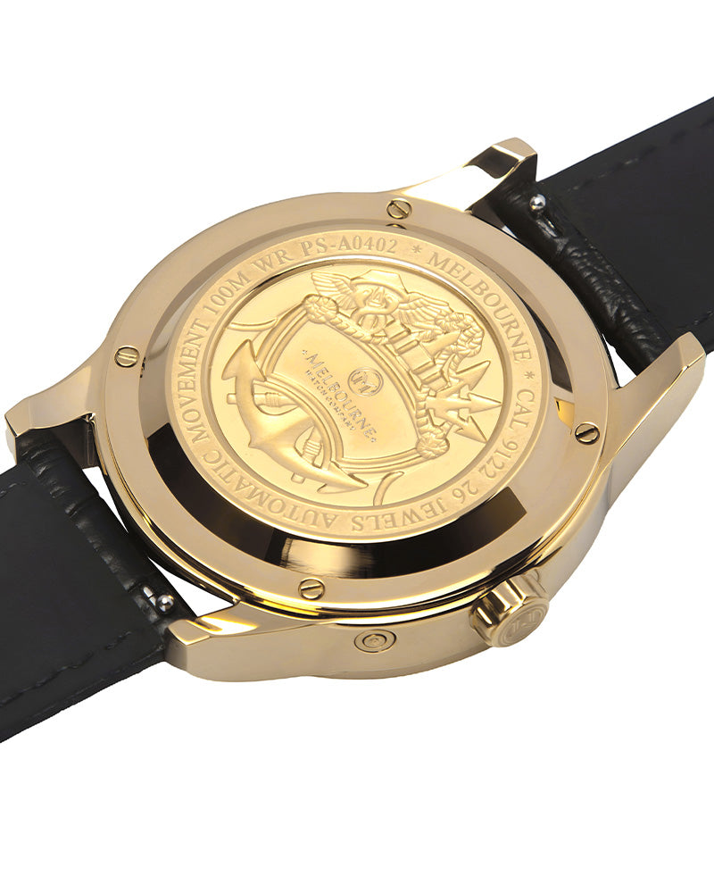 Melbourne Watch Company Portsea Calendar - Black & Gold