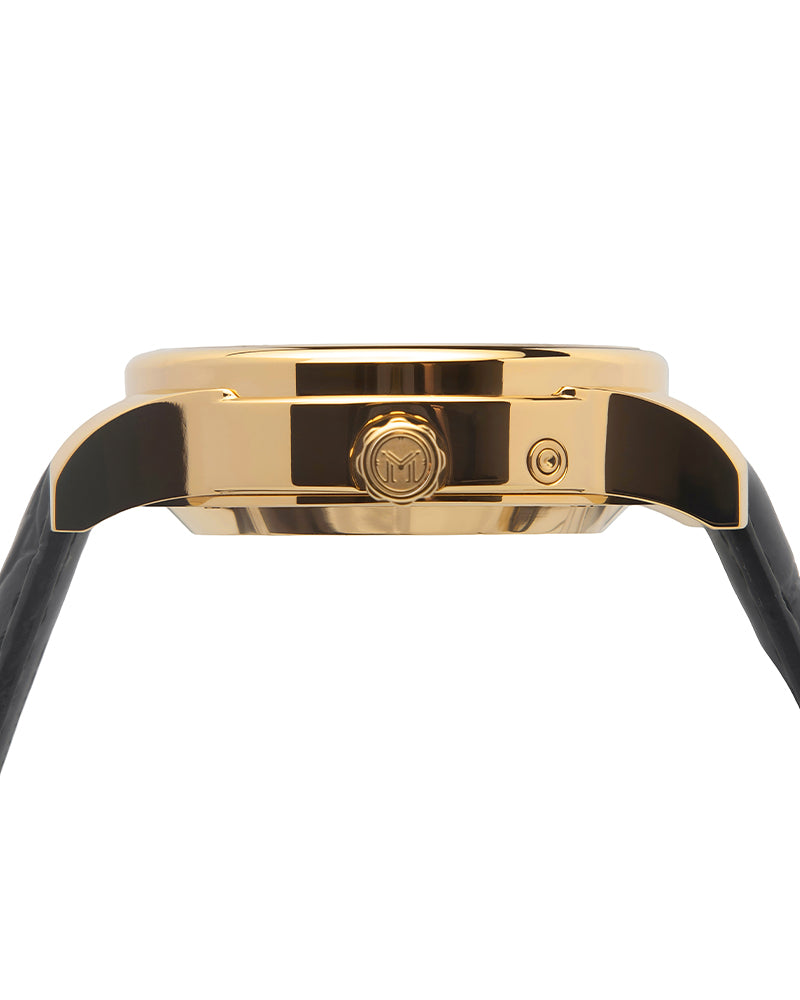 Melbourne Watch Company Portsea Calendar - Black & Gold
