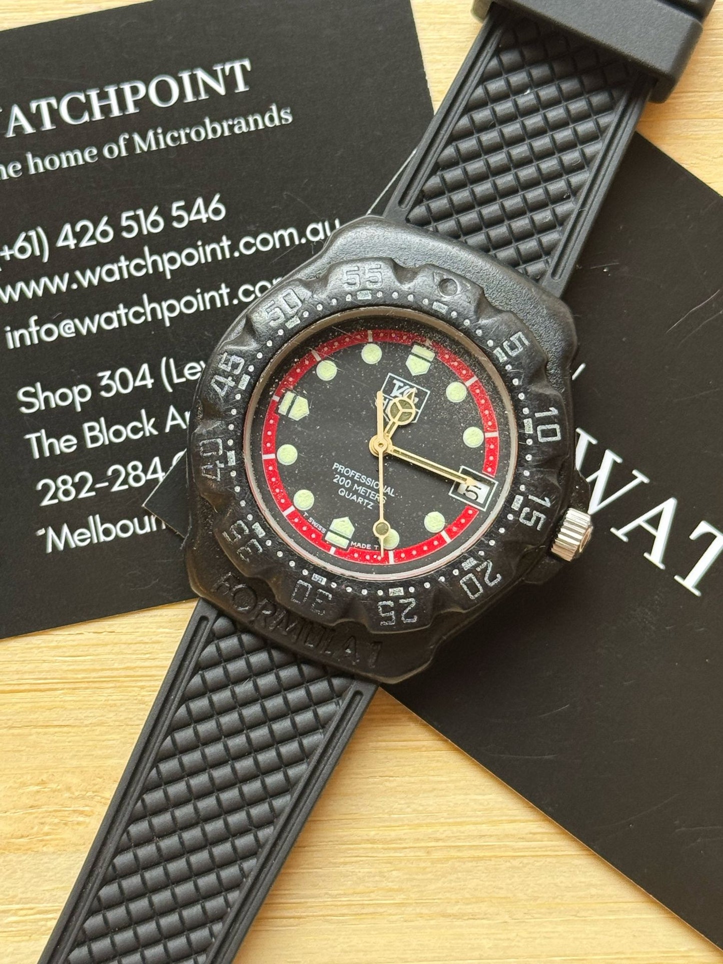 Tag Heuer Formula 1 Black Mens