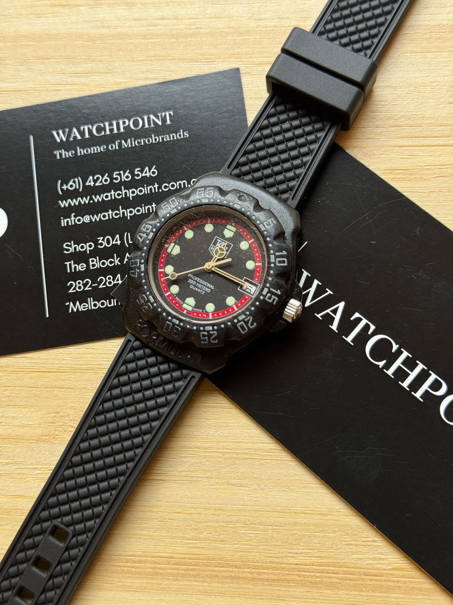 Tag Heuer Formula 1 Black Mens