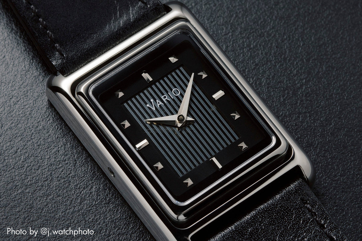 Vario VERSA Reversible Single Time Black Tuxedo Automatic