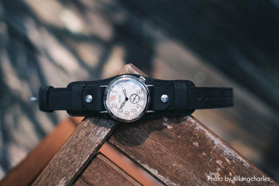 Vario 1918 Trench White Dial White Lume