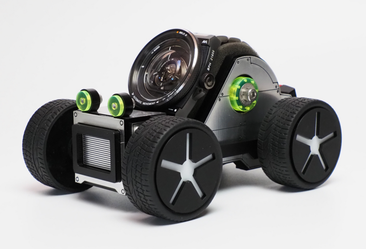 bigtimesgp Robotoys Minicar Silver