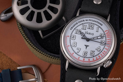 Vario 1918 Medic White Dial White Lume