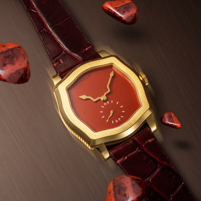 Feynman Q - Red Jasper