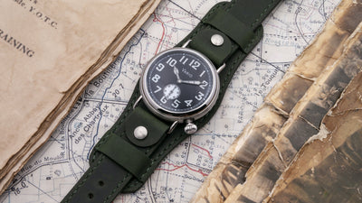Vario 1918 Trench Black Dial White Lume