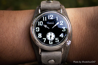 Vario 1918 Trench Black Dial White Lume