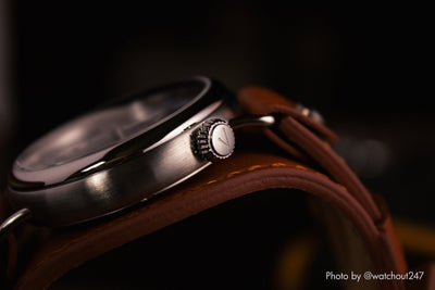 Vario 1918 Pilot Black Dial White Lume