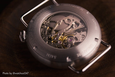 Vario 1918 Pilot White Dial White Lume