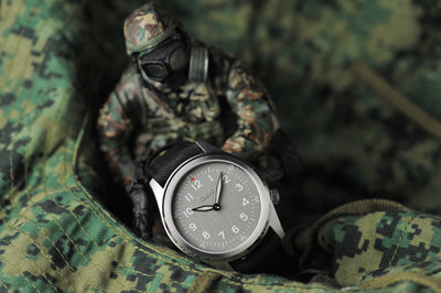 Vario 1945 A-11S Solar Quartz Eagle Grey